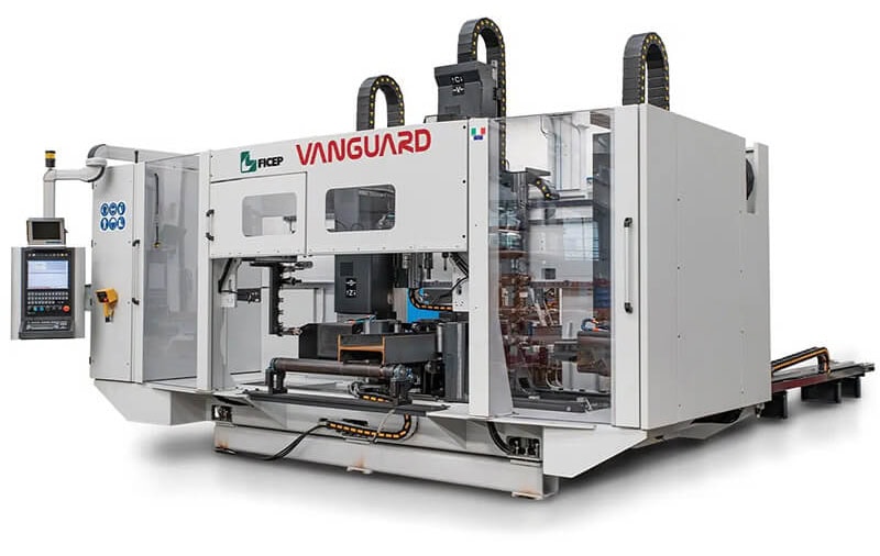 Ficep VANGUARD Automatic CNC Drilling, Band Sawing & Coping Lines for Sections